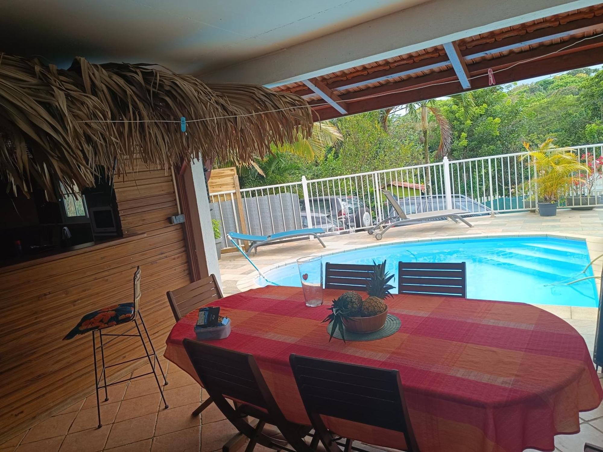 Douceur Des Hauteurs Bas De Villa, Piscine Privee Sainte-Luce Εξωτερικό φωτογραφία