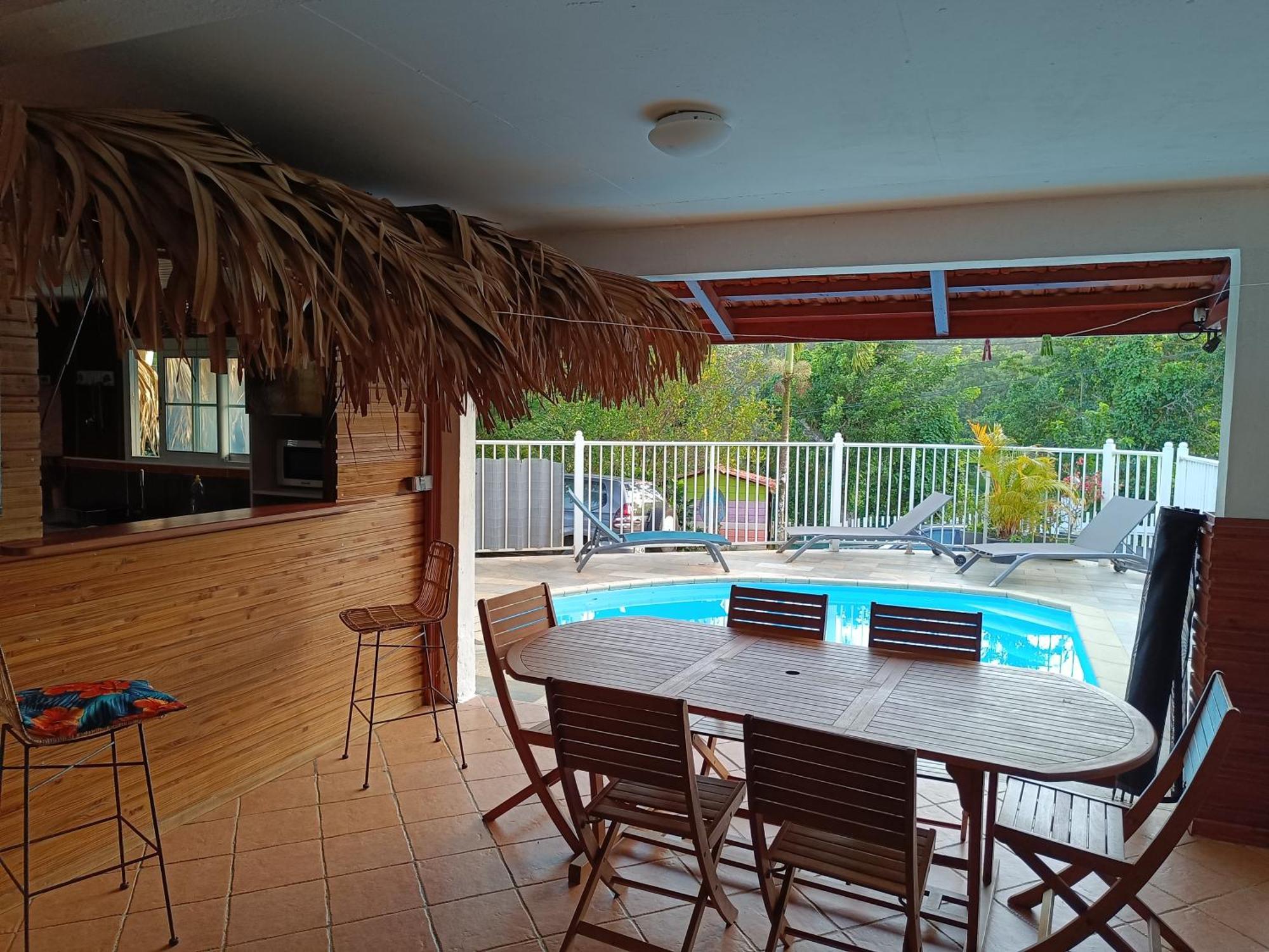 Douceur Des Hauteurs Bas De Villa, Piscine Privee Sainte-Luce Εξωτερικό φωτογραφία
